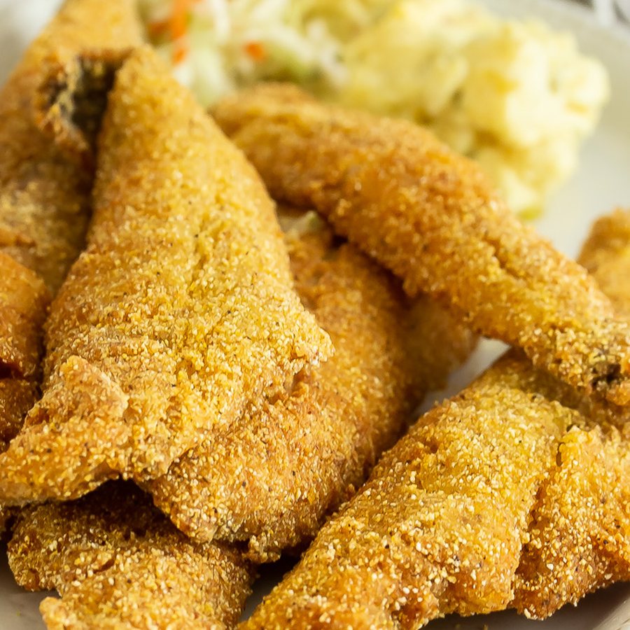 Fried fish from Big Daddy BBQ